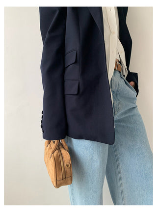 Contrast Suit Jacket