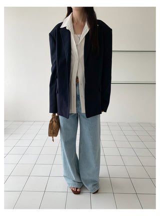 Contrast Suit Jacket