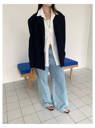 Contrast Suit Jacket