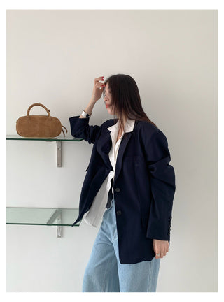 Contrast Suit Jacket