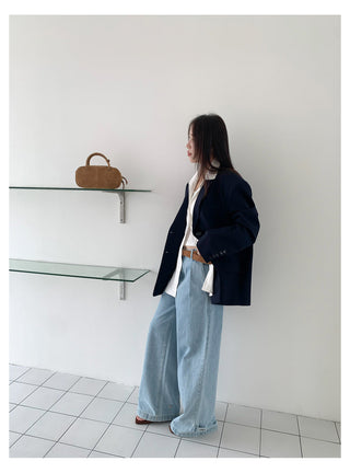 Contrast Suit Jacket