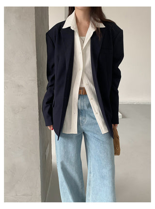 Contrast Suit Jacket
