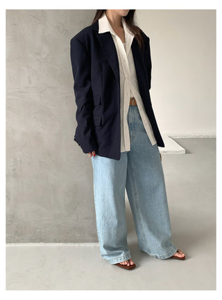 Contrast Suit Jacket