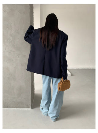Contrast Suit Jacket