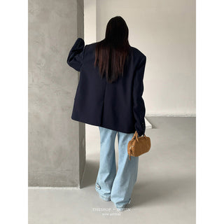 Contrast Suit Jacket