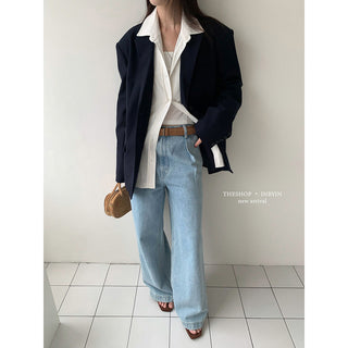 Contrast Suit Jacket