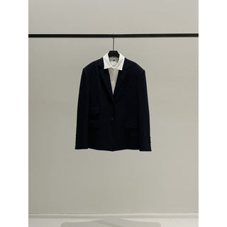 Contrast Suit Jacket