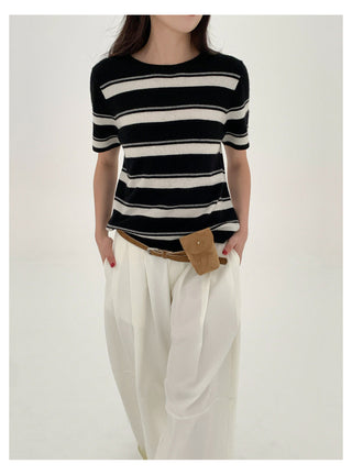 Striped Sweater Top