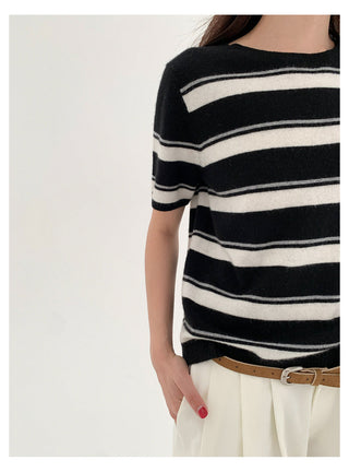 Striped Sweater Top