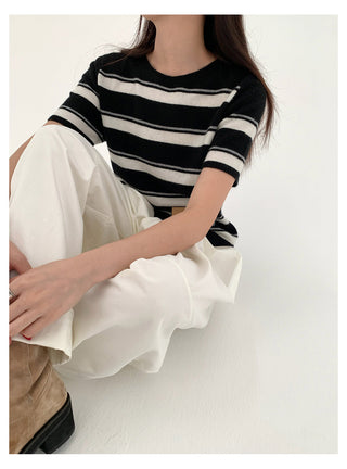 Striped Sweater Top