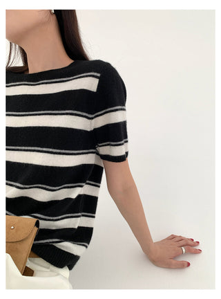 Striped Sweater Top