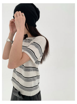 Striped Sweater Top