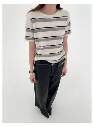 Striped Sweater Top