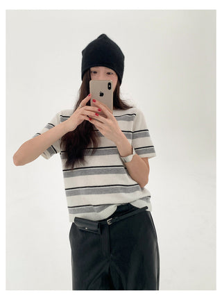 Striped Sweater Top