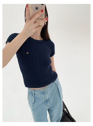 Short Sweater Top