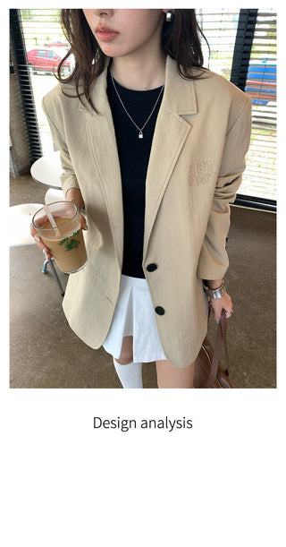 Quilted Suit Jacket