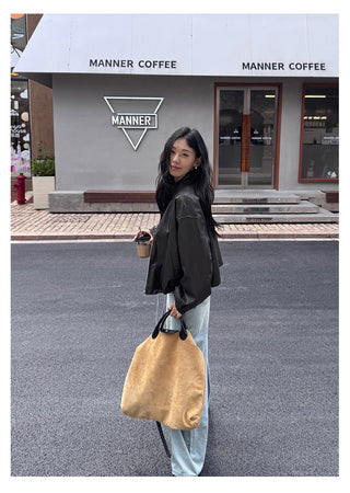 Short Leather Jacket