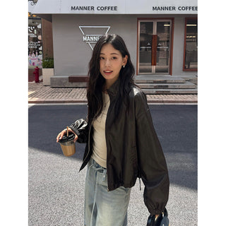 Short Leather Jacket