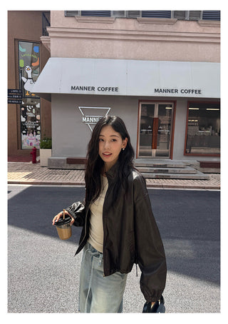 Short Leather Jacket