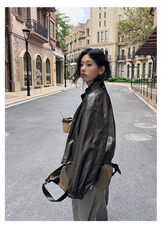 Short Leather Jacket