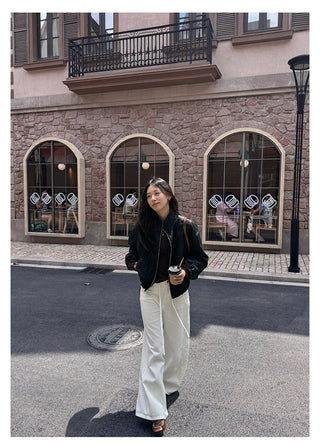 Short Leather Jacket