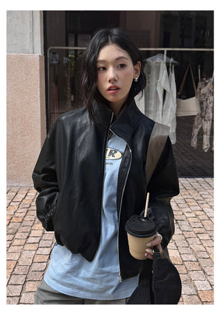 Short Leather Jacket