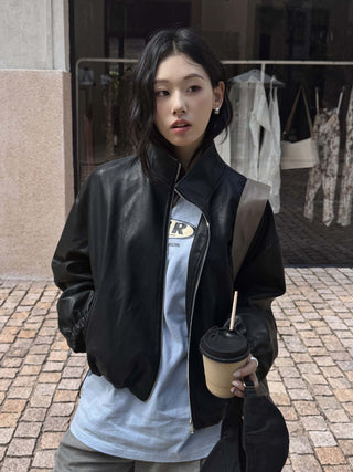 Short Leather Jacket