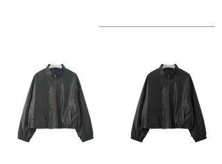 Short Leather Jacket