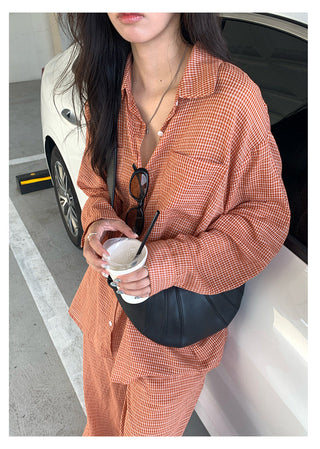 Plaid Suit Set