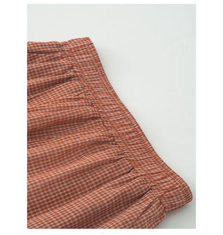 Plaid Suit Set