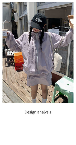 Stand Collar Overalls