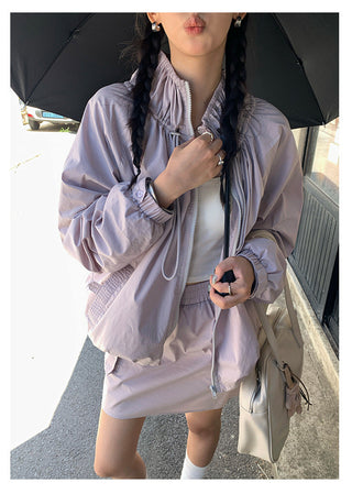 Stand Collar Overalls