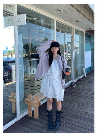 Stand Collar Overalls