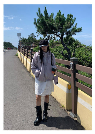 Stand Collar Overalls