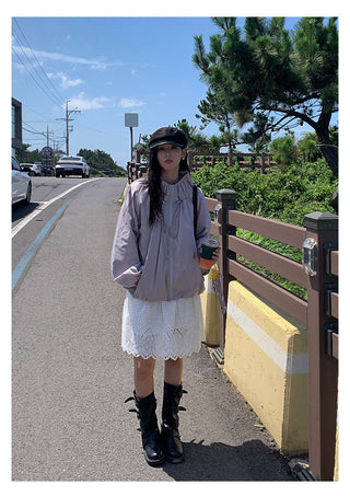 Stand Collar Overalls