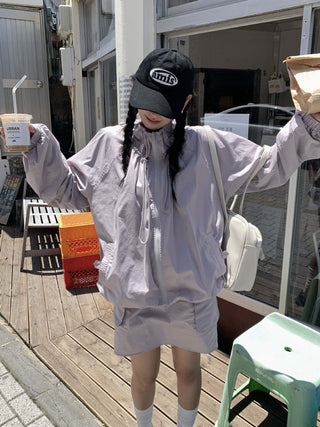 Stand Collar Overalls