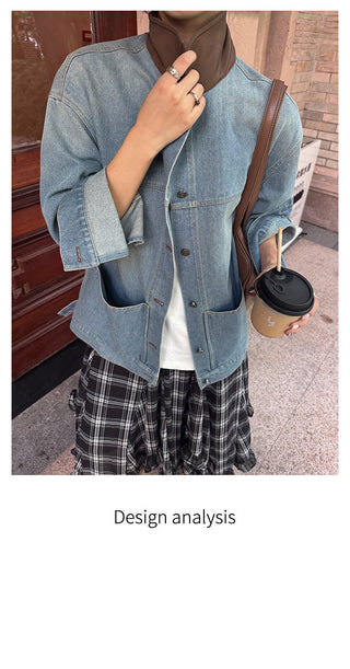 Patchwork Denim Jacket