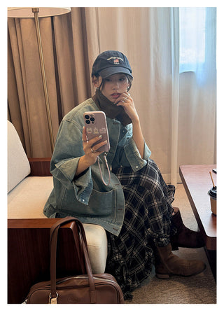Patchwork Denim Jacket