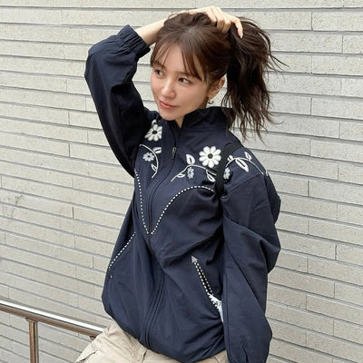 Lapel Embroidery Jacket