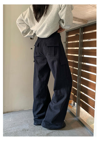 Straight Wide Pants