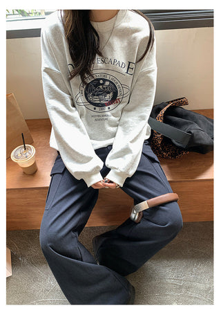 Straight Wide Pants