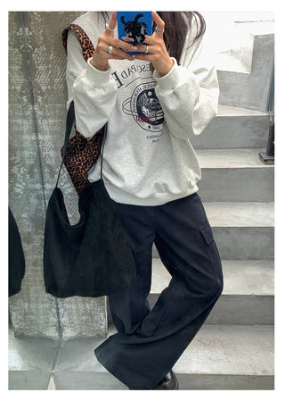 Straight Wide Pants
