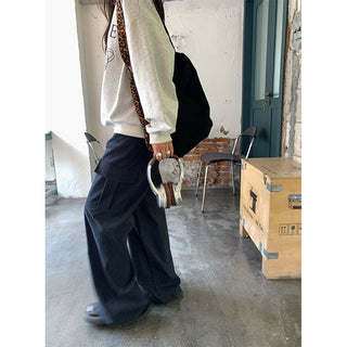 Straight Wide Pants