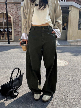 Distressed Casual Pants