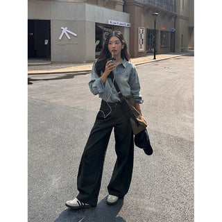 Distressed Casual Pants
