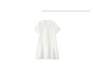 Lace Embroidery Dress
