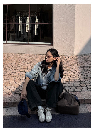 Denim Long Shirt