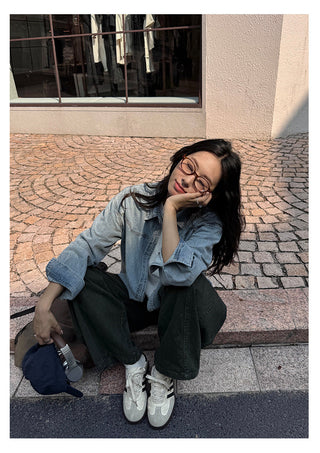 Denim Long Shirt