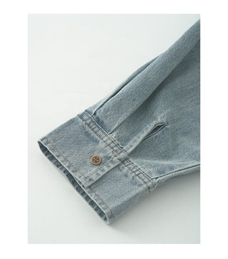 Denim Long Shirt