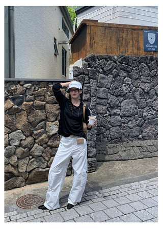 Straight Casual Pants